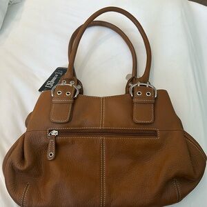 Brown Tignanello shoulder bag